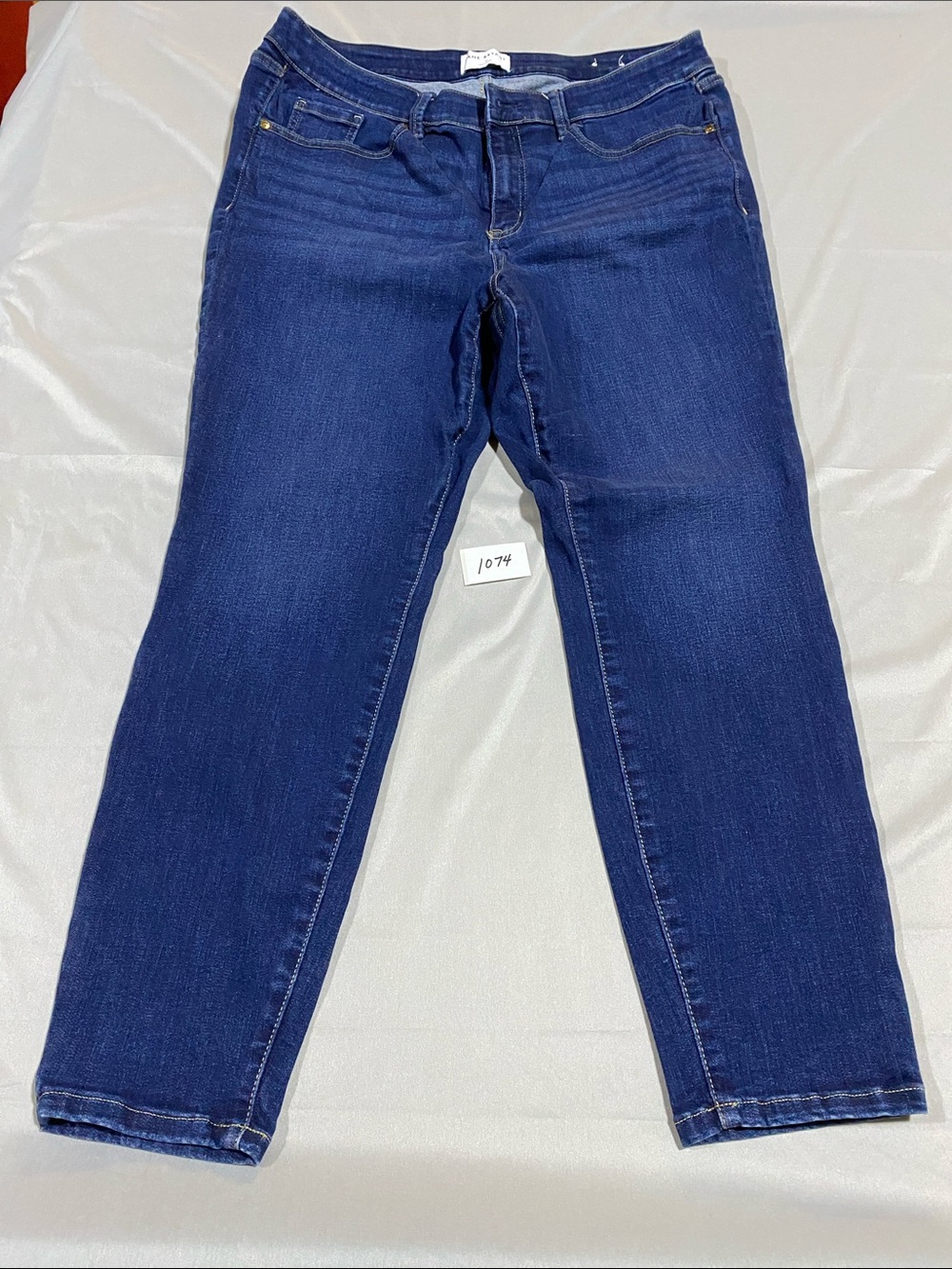 Lane Bryant Dark Blue Straight Leg Jeans